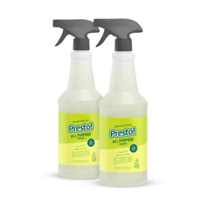 Amazon Brand – Presto! All Purpose Cleaner, Lemon Scent, 32 fl oz, Pack of 2