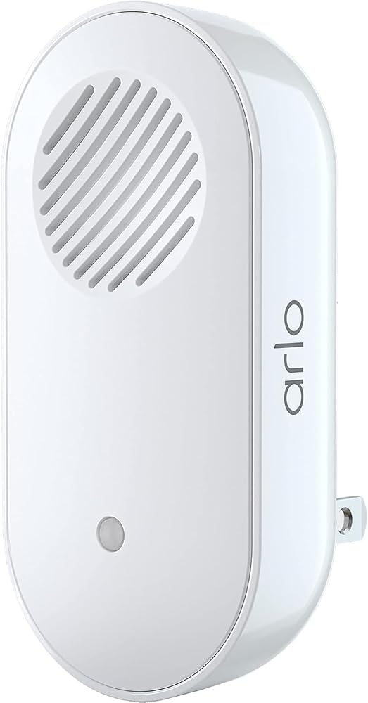 Arlo Chime 2 - Built-in Siren, Audible Alerts, Customizable Melodies, Wi-Fi Connected, Compatible Wired and Wireless Doorbell Camera, Security Camera, and Smart Home Devices...