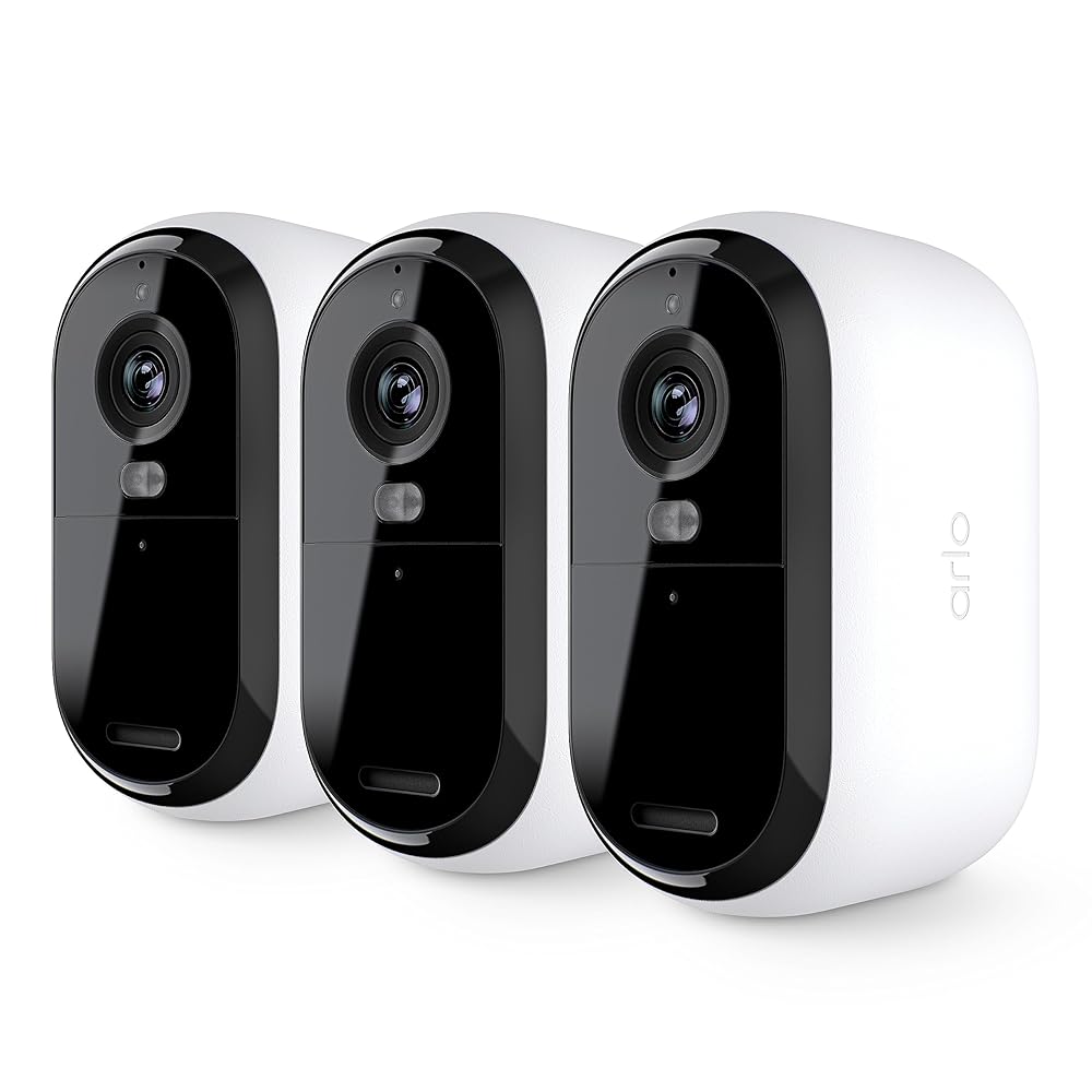 Arlo Essential Security Camera 2K | Indoor - Outdoor | 2nd Gen | Wireless with Spotlight, 2-Way Audio, Color Night Vision, Live Stream, Motion Activiation, Real Time...