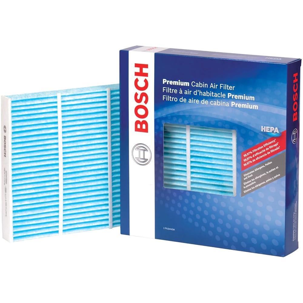 BOSCH 6081C HEPA Cabin Air Filter - Compatible with Select Ford Expedition, F-150, F-150 Lightning, F-250 , F-350 , F-450, F-550 Super Duty; Lincoln Navigator