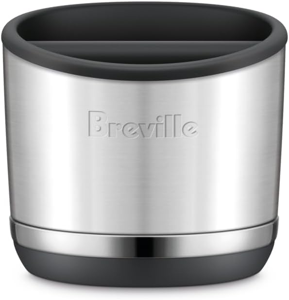 Breville the Knock Box 10 Espresso Accessory, One Size, Brushed Stainless Steel