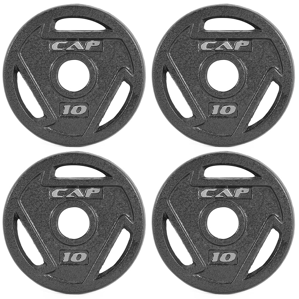 CAP Barbell 2-Inch Olympic Grip Weight Plate | Multiple Options