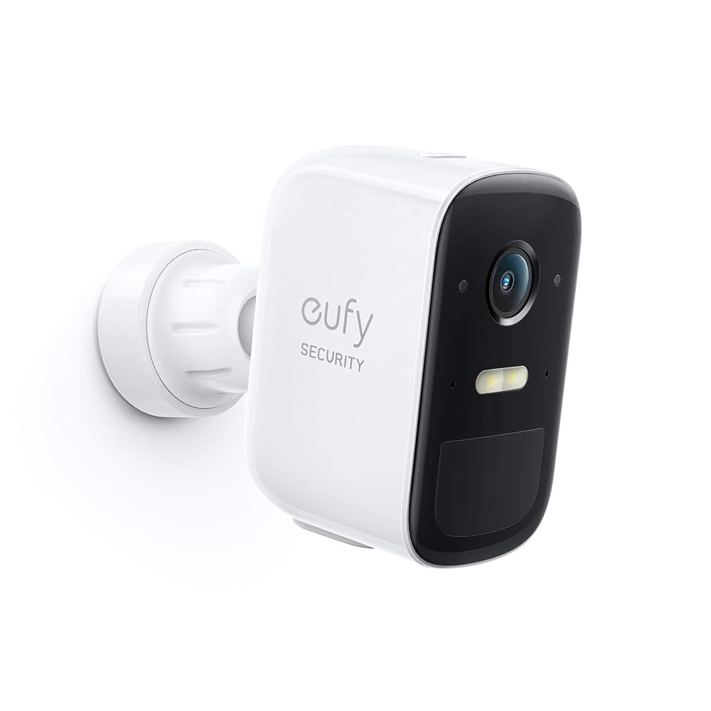 eufy Security, eufyCam 2C Pro Wireless Home Security Add-on Camera, 2K Resolution, 180-Day Battery Life, HomeKit Compatibility, IP67 Weatherproof, Night Vision, and No Monthly Fee.