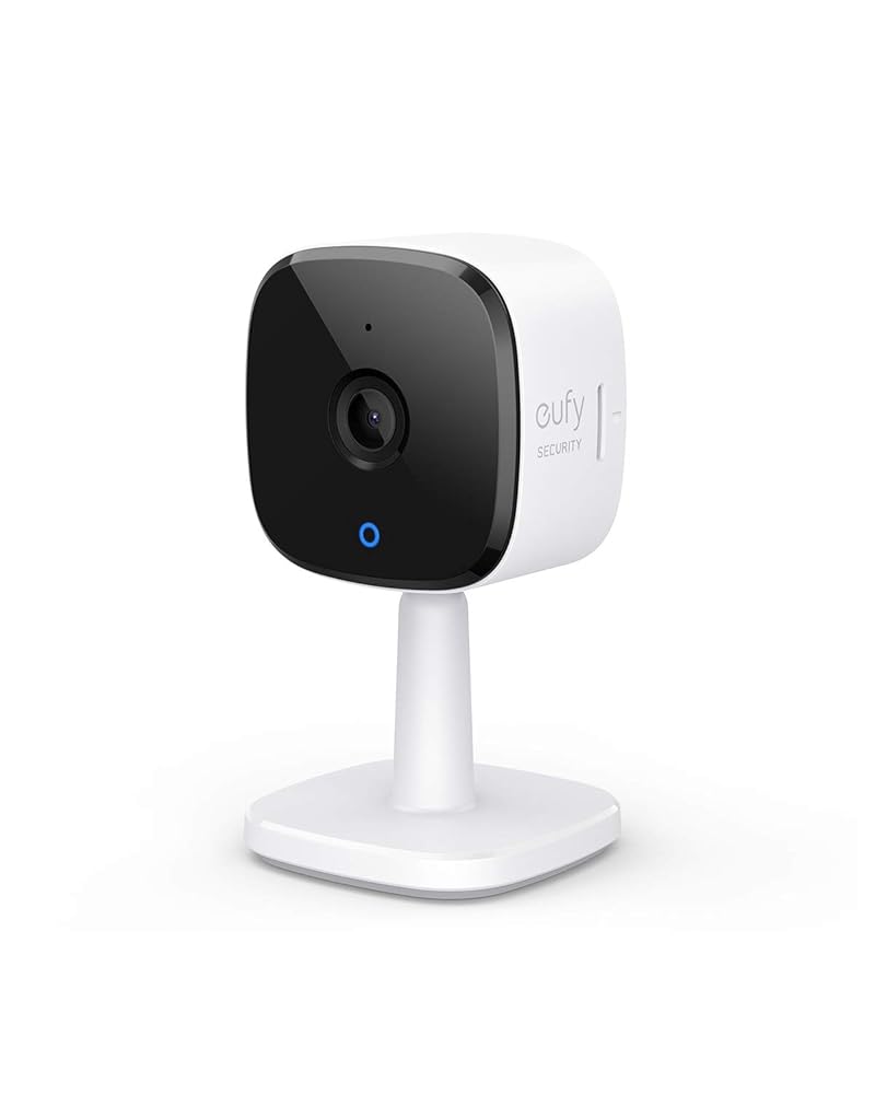 eufy Security Indoor Cam C120 | Plug-in Security Camera 3 MP | 2K with Wi-Fi | IP Camera | Voice Assistant Compatibility | Night Vision | Two-Way Audio | HomeBase 3 Compatible |...