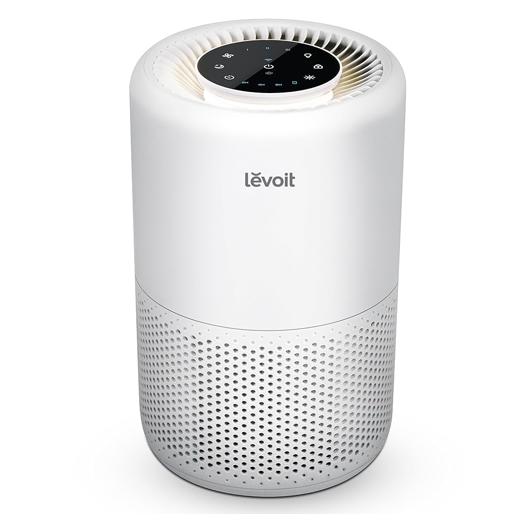 LEVOIT Air Purifier for Home Bedroom, Smart WiFi Alexa Control, Covers up to 916 Sq.Foot, 3 in 1 Filter for Allergies, Pollutants, Smoke, Dust, 24dB Quiet for Bedroom, Core...