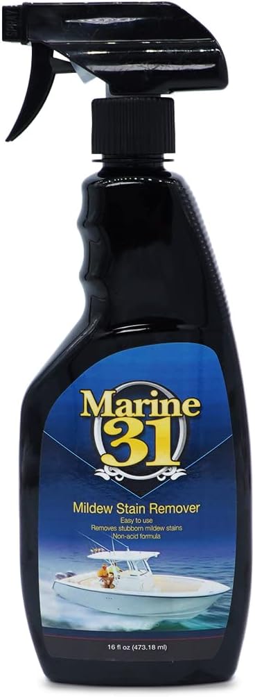 Marine 31 Mildew Stain Remover & Cleaner - Marine & Boat, Home & Patio, Bathroom & Shower Cleaner