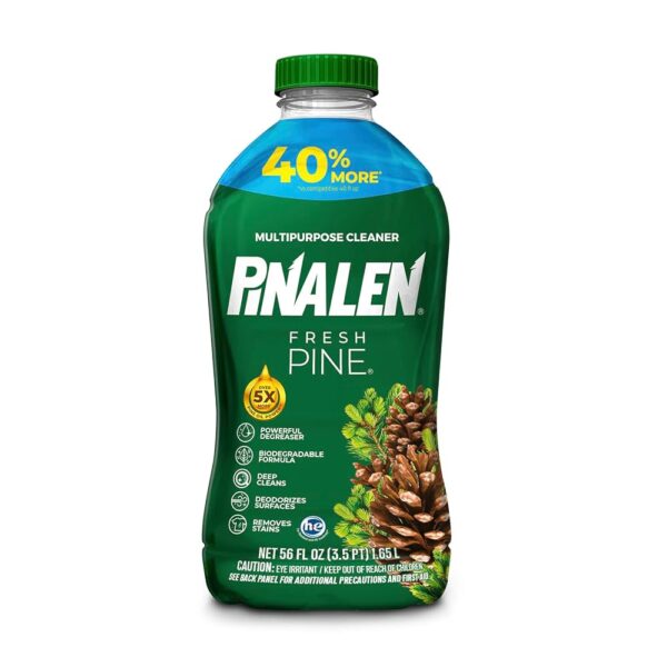 PINALEN Original Fresh Pine Multipurpose Cleaner, Kitchen, Floor, Bathroom and Surface Cleaning Product for Home, 56 fl.oz.