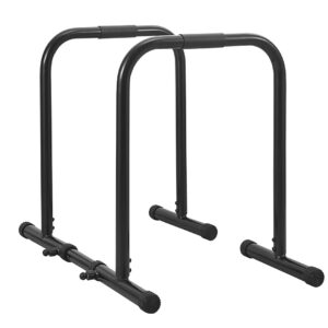 RELIFE REBUILD YOUR LIFE Dip Station Functional Heavy Duty Dip Stands Fitness Workout Dip bar Station Stabilizer Parallette Push Up Stand