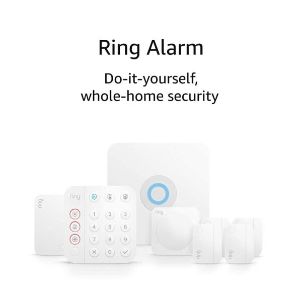 Ring Alarm 8-piece kit (2nd Gen) – home security system with 30-day free Ring Protect Pro subscription