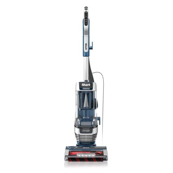 Shark AZ3002 Stratos Upright Vacuum with DuoClean PowerFins, HairPro, Powered Lift-Away, Self-Cleaning Brushroll, & Odor Neutralizer Technology, Navy