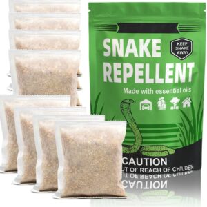 Snake Repellent for Yard Powerful, Snake Away Repellent for Outdoors, Snakes Repellents Indoor Pet Safe, Yard Snake Out Repellant Effectively, Snake Deterrent for Garden and...