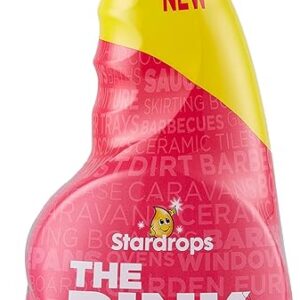 Stardrops - The Pink Stuff Miracle Multi-Purpose Cleaner – Removes Grease, Grime, and Stains on Kitchens, Bathrooms, Floors, and More