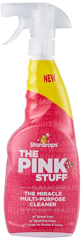 Stardrops - The Pink Stuff Miracle Multi-Purpose Cleaner – Removes Grease, Grime, and Stains on Kitchens, Bathrooms, Floors, and More