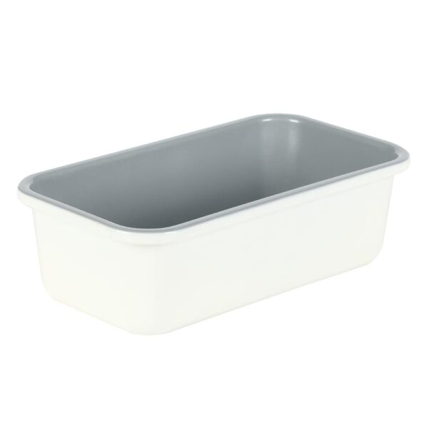 SUR LA TABLE Kitchen Essentials Bake Sale 9 X 5 Inch PFA Free Ceramic Nonstick Loaf Pan - Linen White