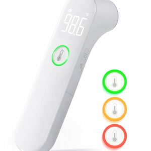 Thermometer for Adults and Kids, Fast Accurate Baby Thermometer, FSA HSA Eligible, Fever Alarm & Mute Mode, Baby Essentials - Lifetime Support