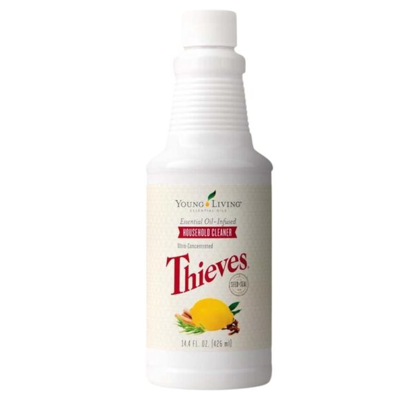 Thieves Household Cleaner | 14.4 oz | Plant-Based natural cleaning product for home Solutions for a Happy, Healthy Home | Young Living's Signature thieves essential oil cleaner...