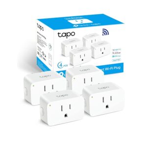 TP-Link Tapo Smart Plug Mini 15A, Smart Home Wi-Fi Plug, Super Easy Setup, Compatible with Alexa & Google Home, No Hub Required, UL Certified, 2.4G WiFi Only, White, Tapo...