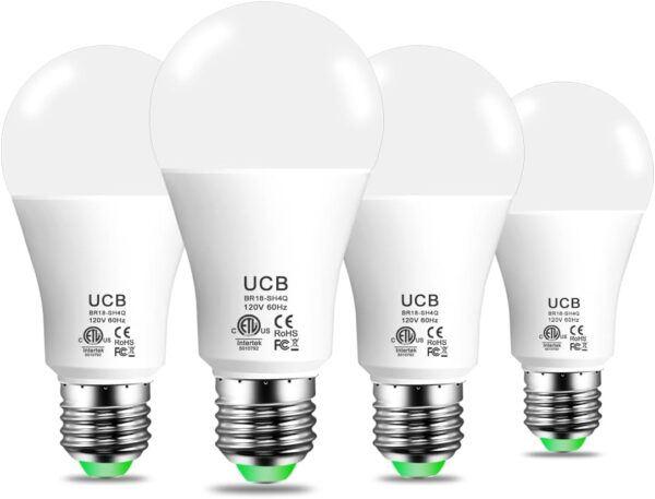 UCB Alexa Light Bulb 130W Equivalent, Smart Light Bulbs Warm White to Daylight Tunable, A19 E26 Bluetooth LED Bulbs Work with Alexa Only for Bedroom Kitchen Living Office No...