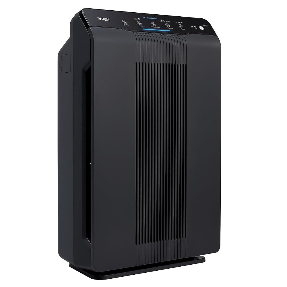 Winix 5500-2 Air Purifier with True HEPA, PlasmaWave and Odor Reducing Washable AOC Carbon Filter Medium