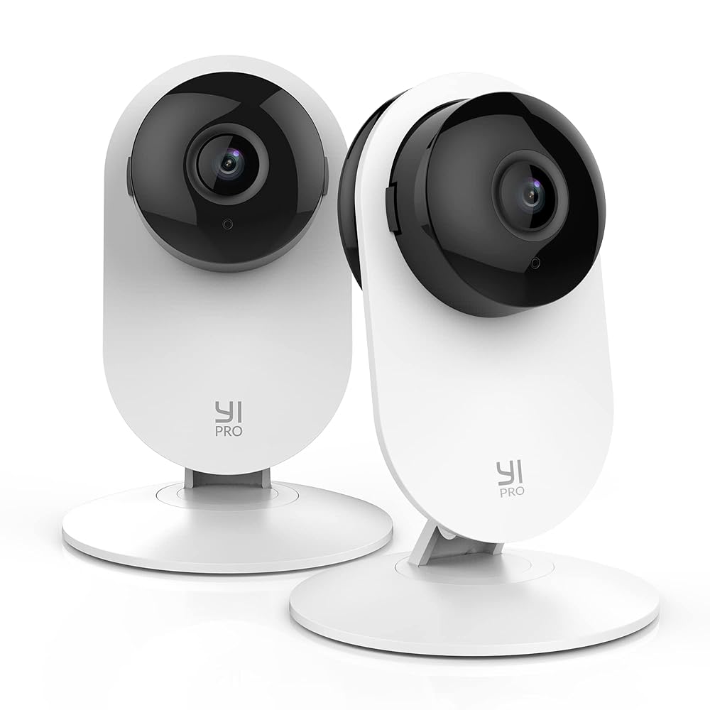 YI Pro 2K Home Security Camera, 2.4Ghz Indoor Camera with Person, Vehicle, Animal Smart Detection, Phone App for Baby, Pet, Dog Monitoring, Works with Alexa and Google Assistant...